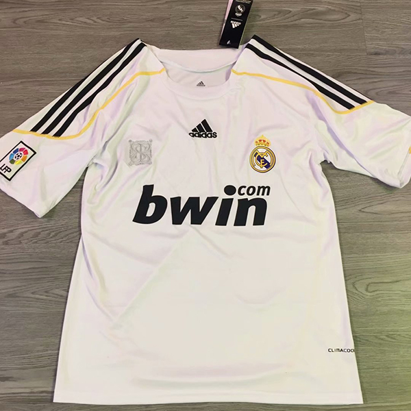 2009-2010 Season Real Madrid Home White Color Soccer Jersey Top Thailand Quality Real Madrid Retro Jerseys