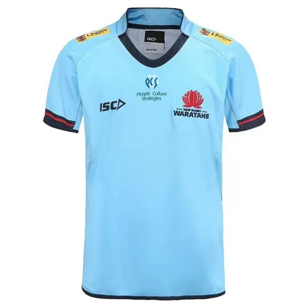 2022 Season Waratahs A11 Blue Color Training Rugby Jersey