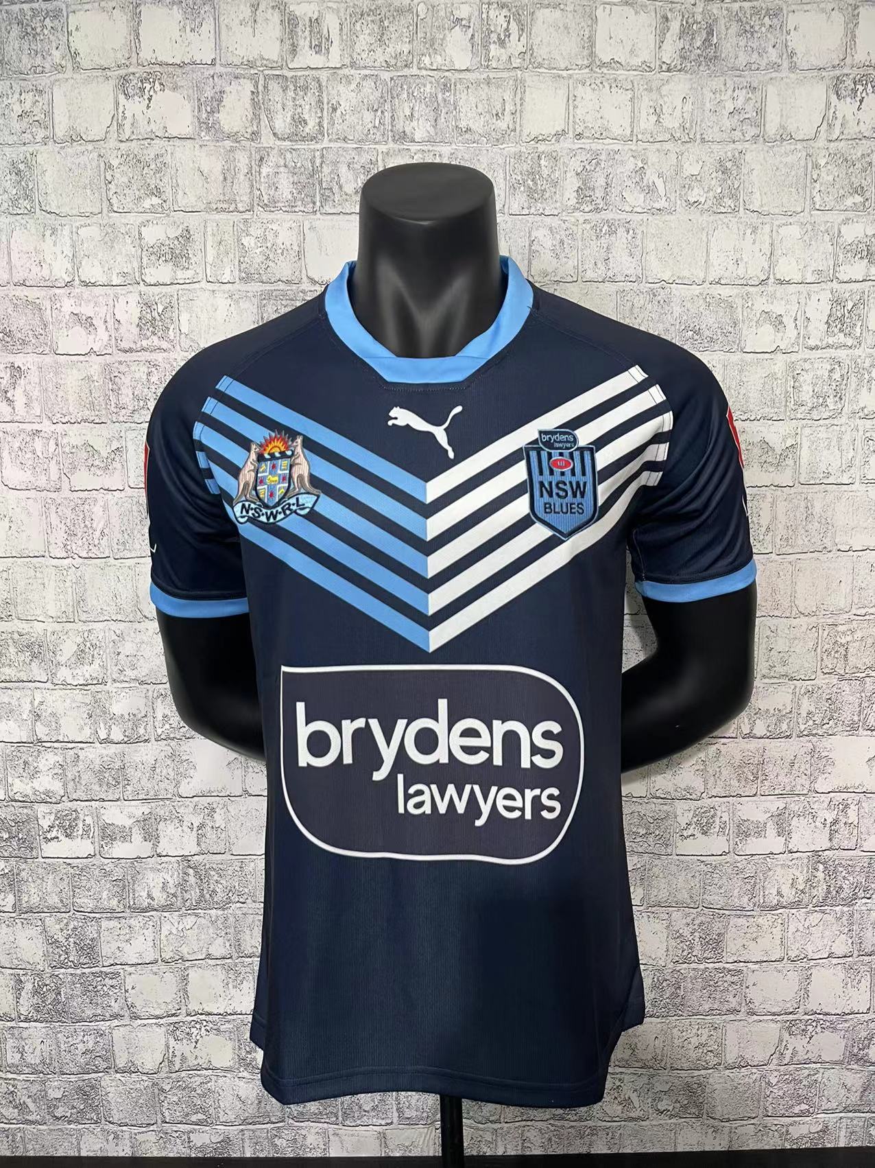 2022 Season NSW Blues Away Dark-Blue Color Rugby Jersey