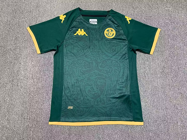 2022 World Cup Tunisia Third Green Color Soccer Jersey