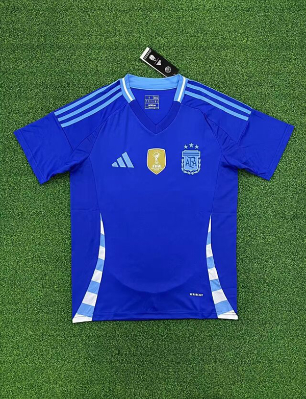 24-25 Season Argentina Away Blue Color Football Jersey