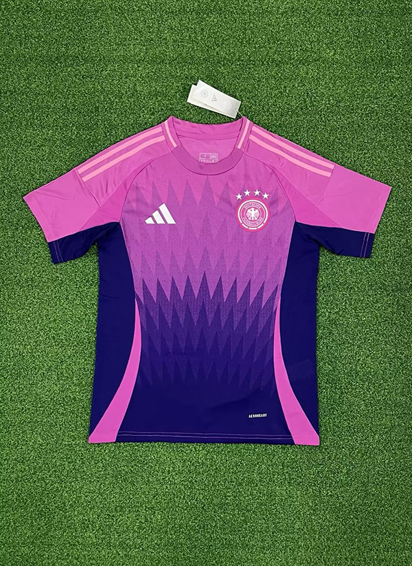 2024 Euro Cup Germany Away Pink Color Football Jersey