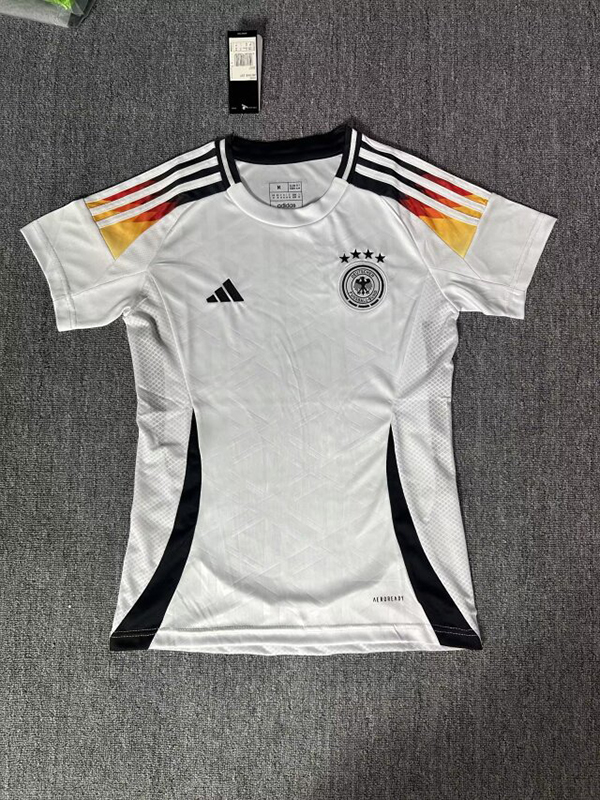 2024 Euro Cup Germany Home White Color Female Football Shirt