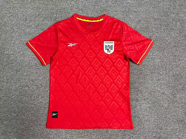 24-25 Season Panama Home Red Color Football Jersey