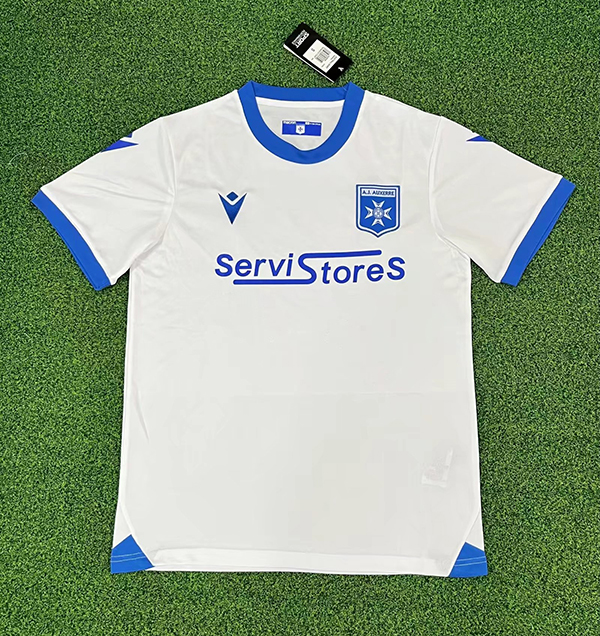 22-23 Season Auxerre Home White Color Soccer Jersey