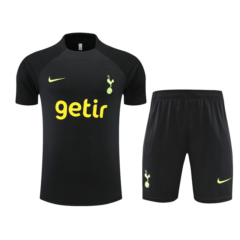 22-23 Season Hotspur Black Color Football Training Set