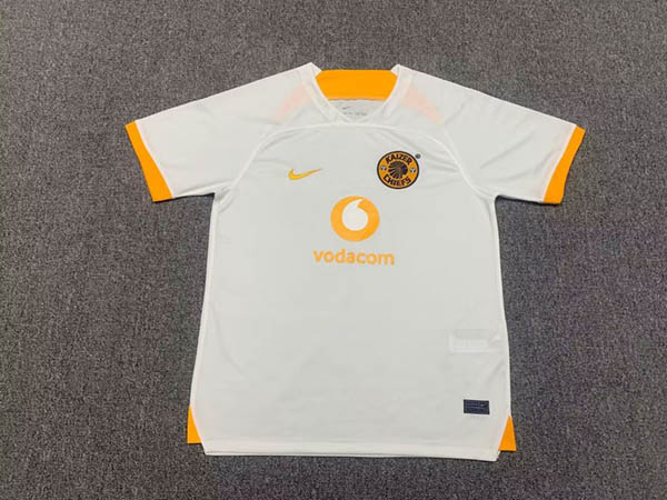 22-23 Season Kaizer Chiefs Away White Color Soccer Jersey