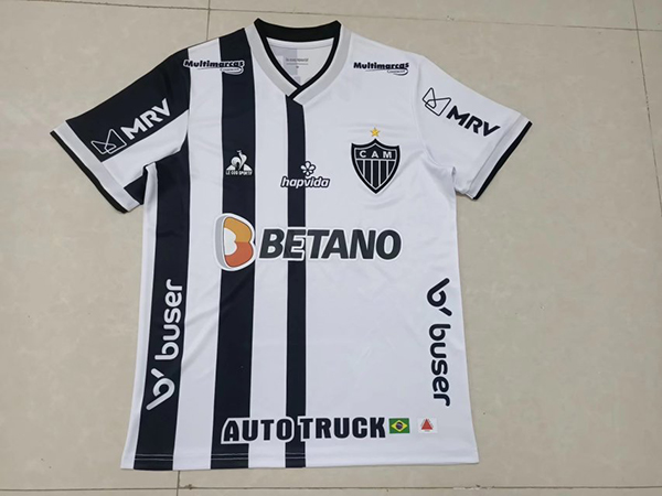 22-23 Season Atletico Mineiro Black-White Color Football Training Shirt