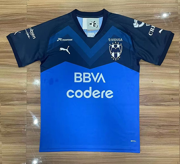 22-23 Season Monterrey Away Blue Color Soccer Jersey