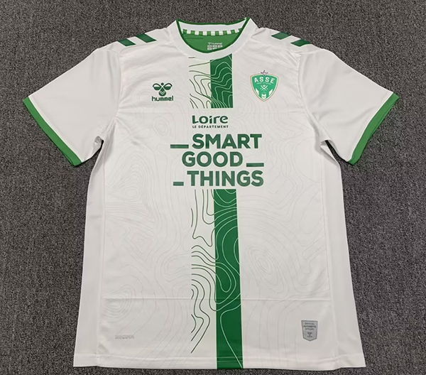 22-23 Season Saint-étienne Away White Color Soccer Jersey