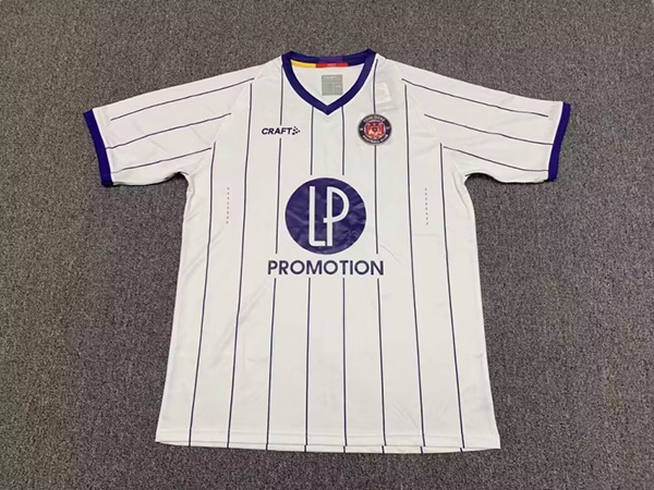 22-23 Season Toulouse Home White Color Soccer Jersey