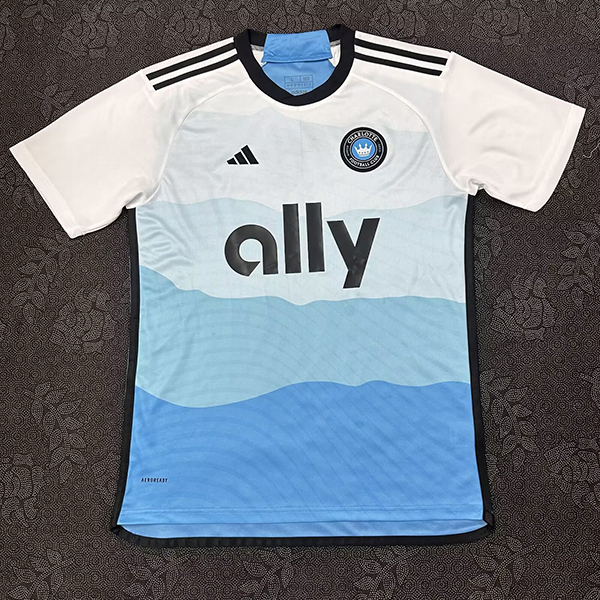 24-25 Season Charlotte FC Home Blue Color Soccer Jersey