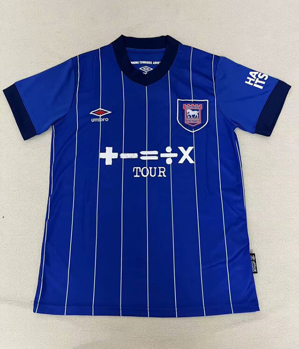 24-25 Season Ipswich Town FC Home Blue Color Football Jersey