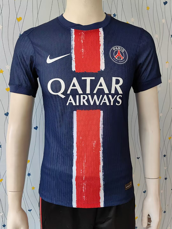 24-25 Season PSG Home Blue Color Soccer Jersey(Player Version)