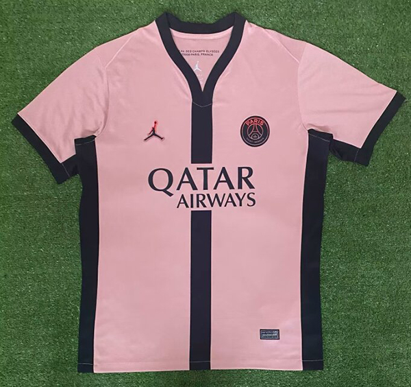 24-25 Season Paris Saint Germain Third Pink Color Football Jersey