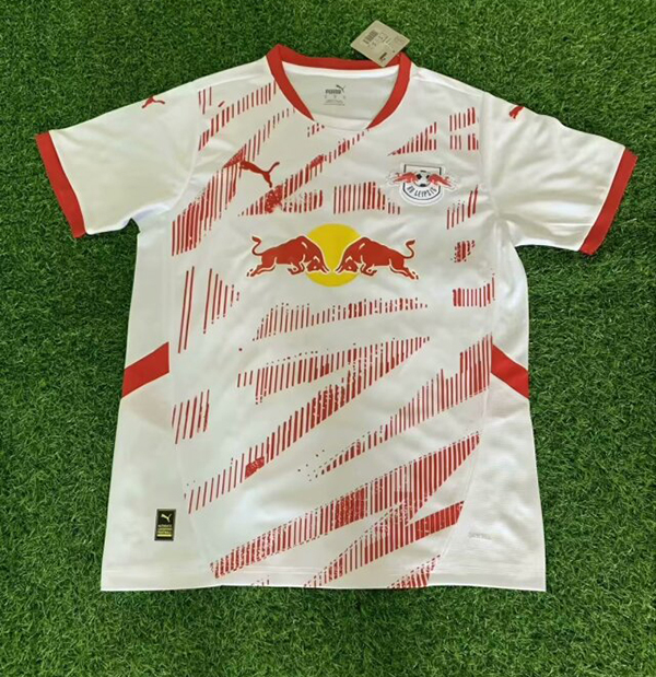 24-25 Season RB Leipzig Home White Color Football Jersey