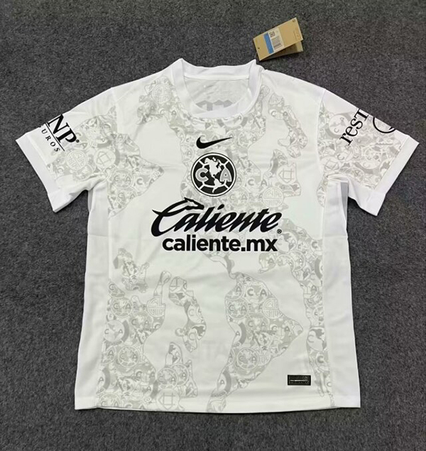 24-25 Season CF America Third White Color Football Jersey