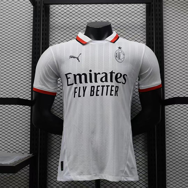 24-25 Season AC Milan Away White Color Football Jersey(Player Version)