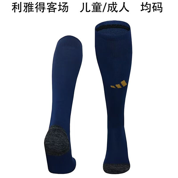 24-25 Season AI Nassr Away Blue Color Football Socks