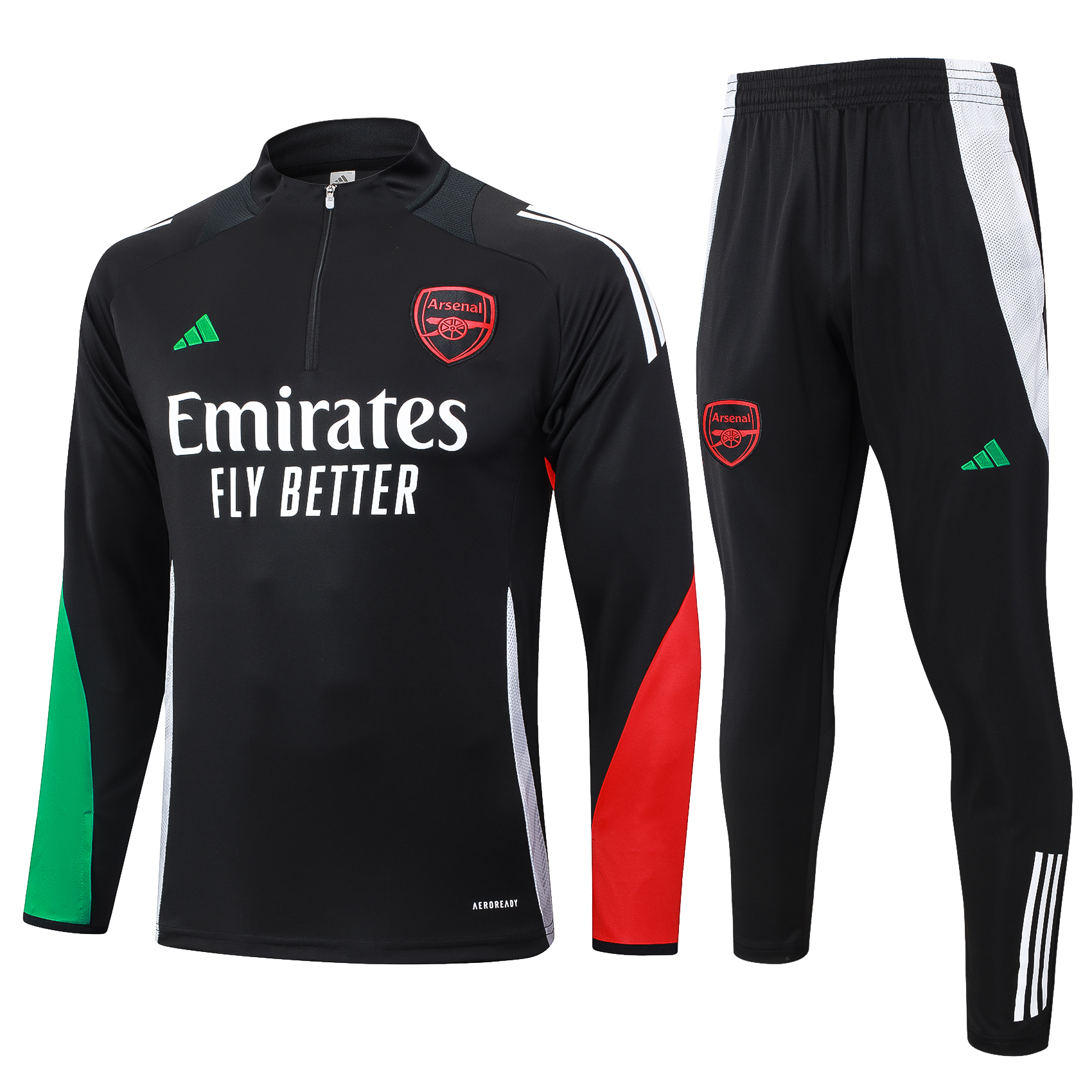 24-25 Season Arsenal Black Color Football Sweater Set