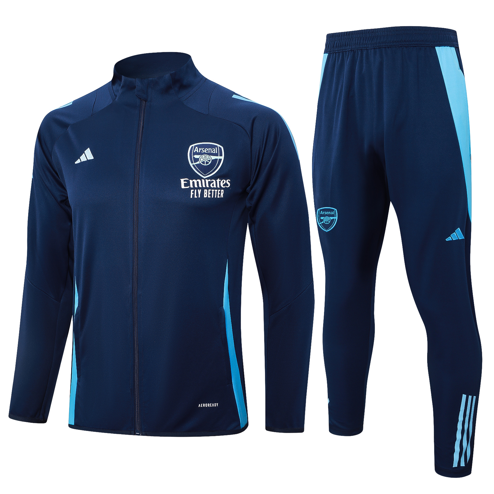 24-25 Season Arsenal Dark-Blue Color Football Tracksuit