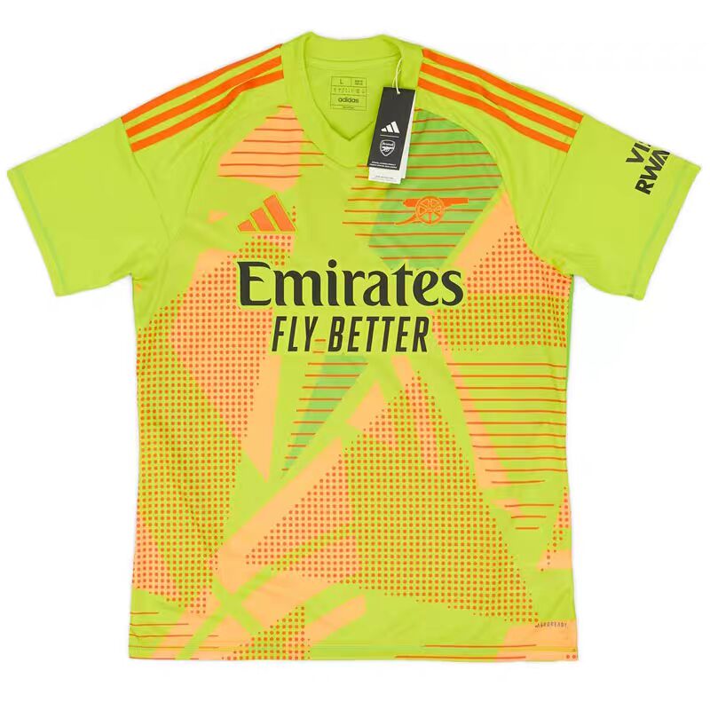 24-25 Season Arsenal Goalkeeper Green Color Football Jersey