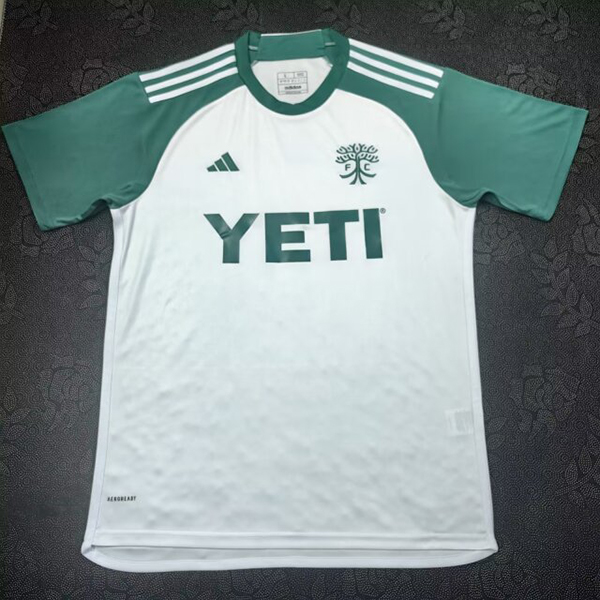 24-25 Season Austin FC Away Green-White Color Soccer Jersey