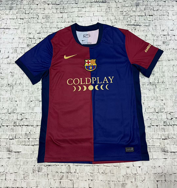 24-25 Season Barcelona Home Special Version Football Training Shirt