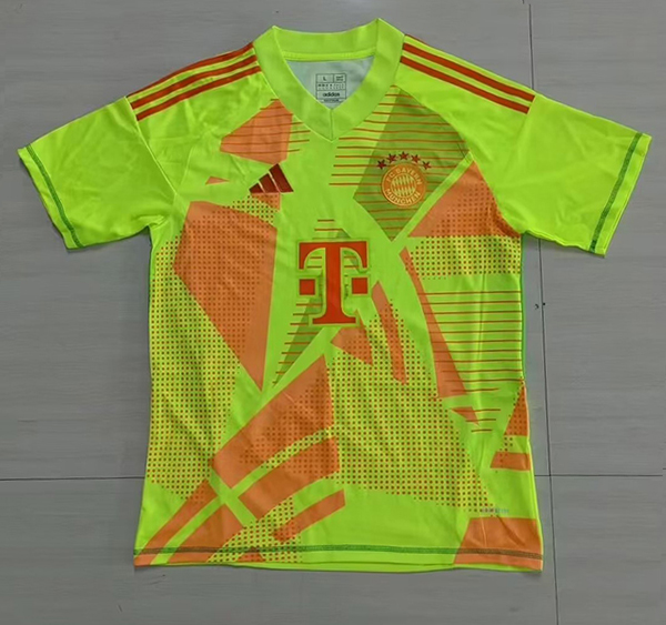 24-25 Season Bayern Munich Goalkeeper Green Color Football Jersey