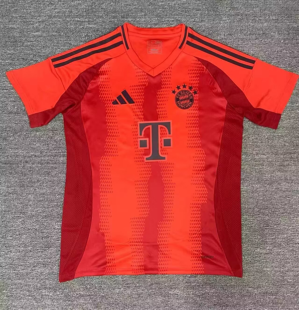 24-25 Season Bayern Munich Home Red Color Football Jersey