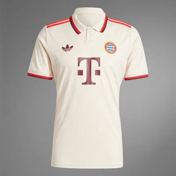 24-25 Season Bayern Munich Third White Color Football Jersey