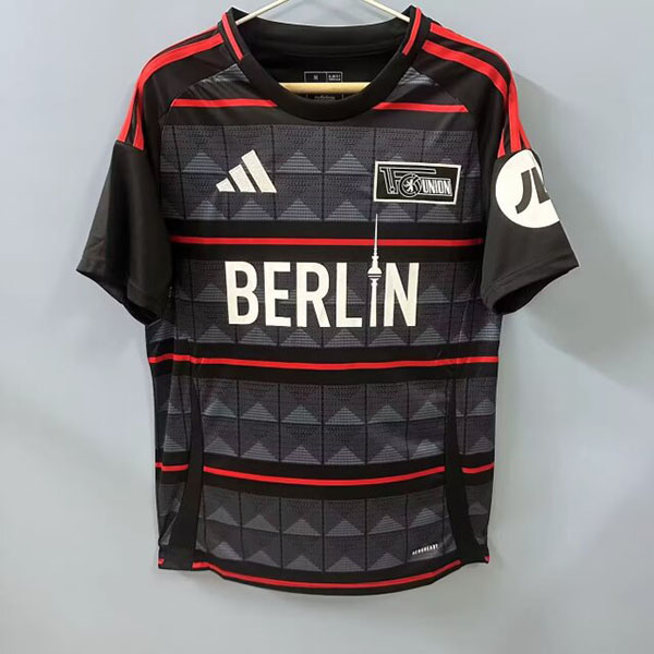 24-25 Season Union Berlin Away Black Color Football Jersey