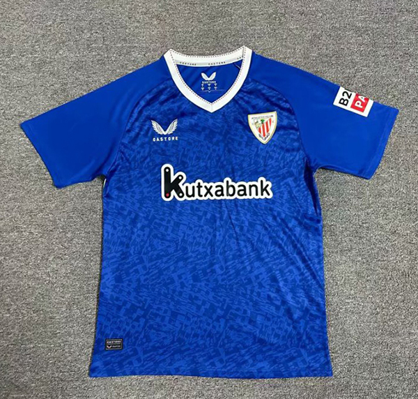 24-25 Season Bilbao Away Blue Color Football Jersey