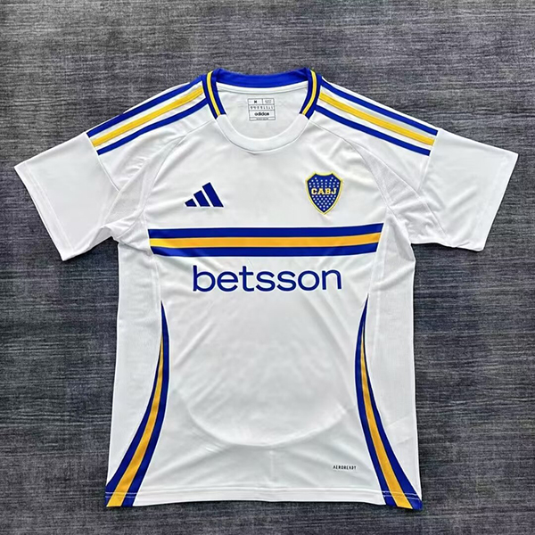 24-25 Season Boca Juniors Away White Color Football Jersey