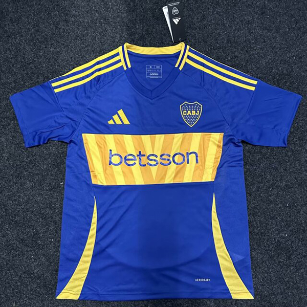 24-25 Season Boca Juniors Home Blue Color Football Jersey