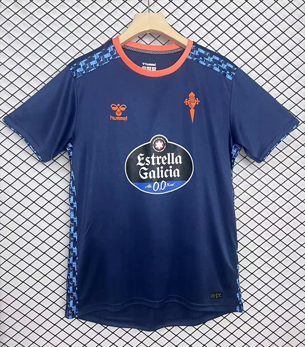 24-25 Season Celta Away Dark-Blue Color Football Jersey