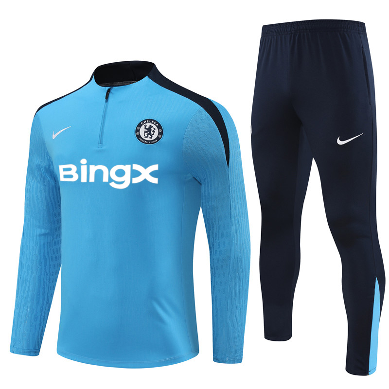 24-25 Season Chelsea Blue Color Football Sweater Set