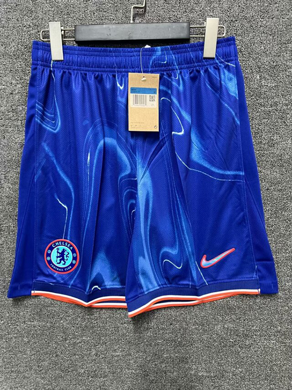 24-25 Season Chelsea Home Blue Color Football Shorts