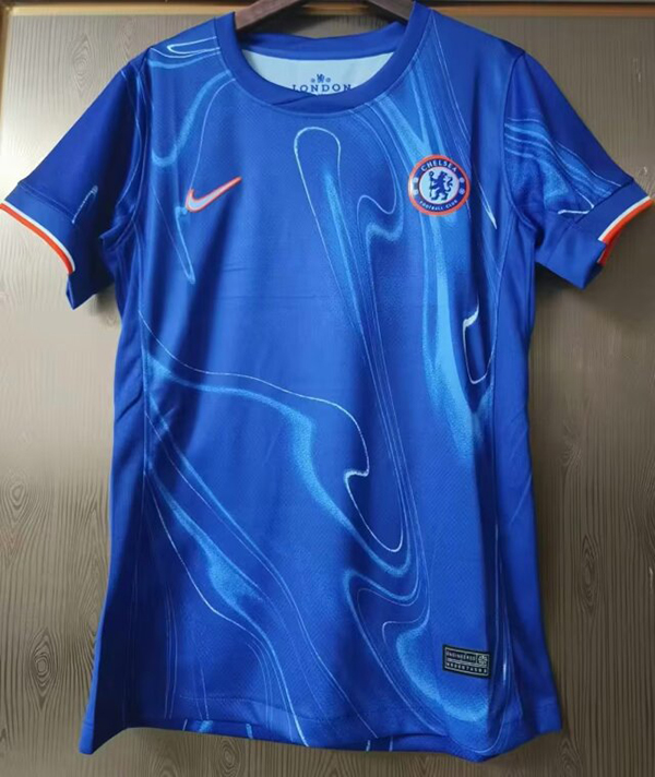 24-25 Season Chelsea Home Blue Color Women Soccer Jersey