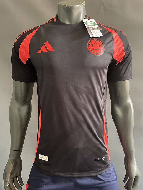 24-25 Season Colombia Away Black Color Football Jersey (Player Version)