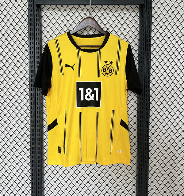 24-25 Season Dortmund Home Yellow Color Football Jersey