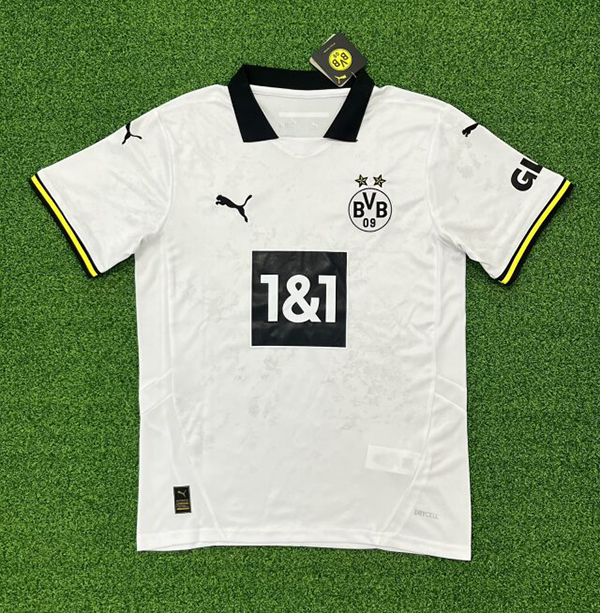 24-25 Season Dortmund Third White Color Football Jersey