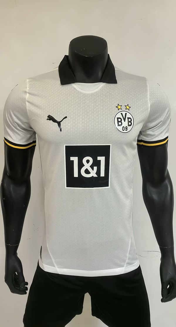 24-25 Season Dortmund Third White Color Soccer Jersey (Player Version)