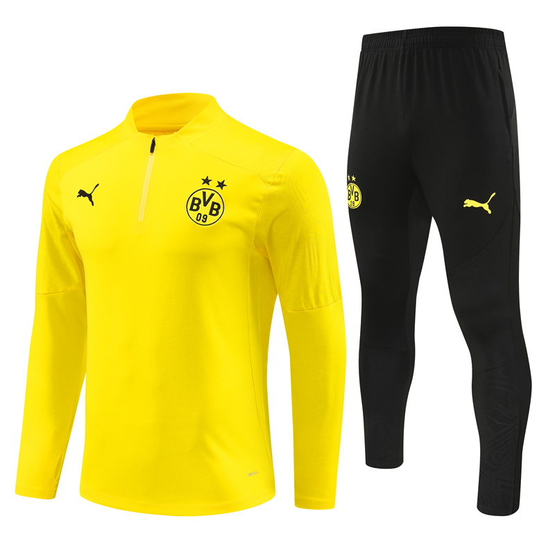 24-25 Season Dortmund Yellow Color Football Sweater Set