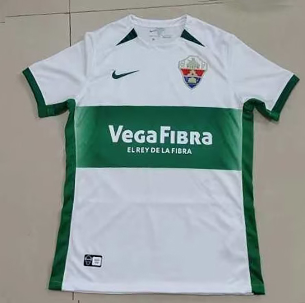 24-25 Season Elche Home Green-White Color Football Jersey