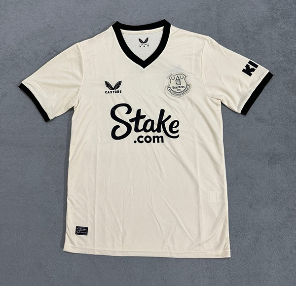 24-25 Season Everton Third White Color Football Jersey