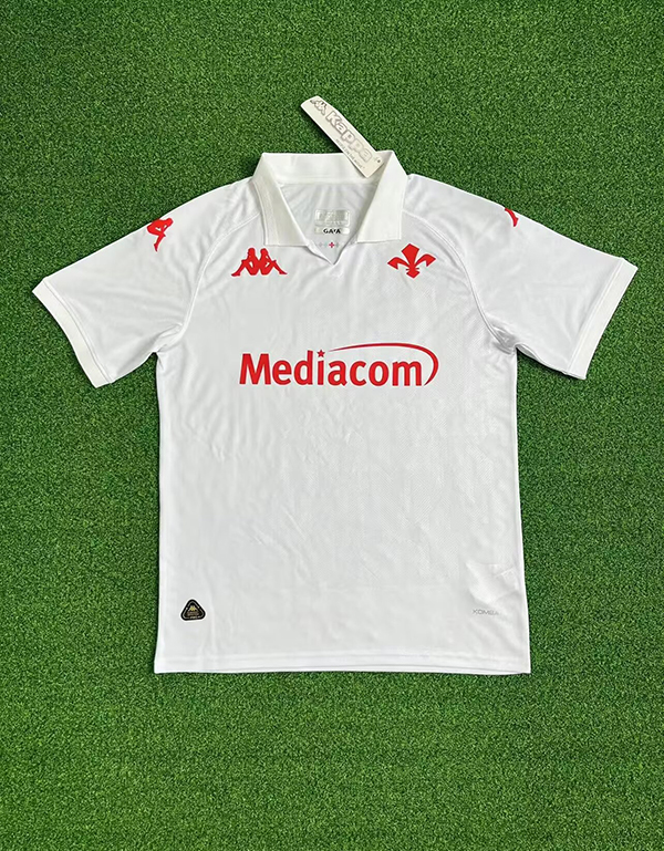 24-25 Season Fiorentina Away White Color Football Jersey