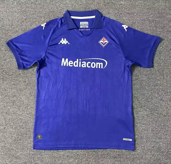 24-25 Season Fiorentina Home Purple Color Football Jersey