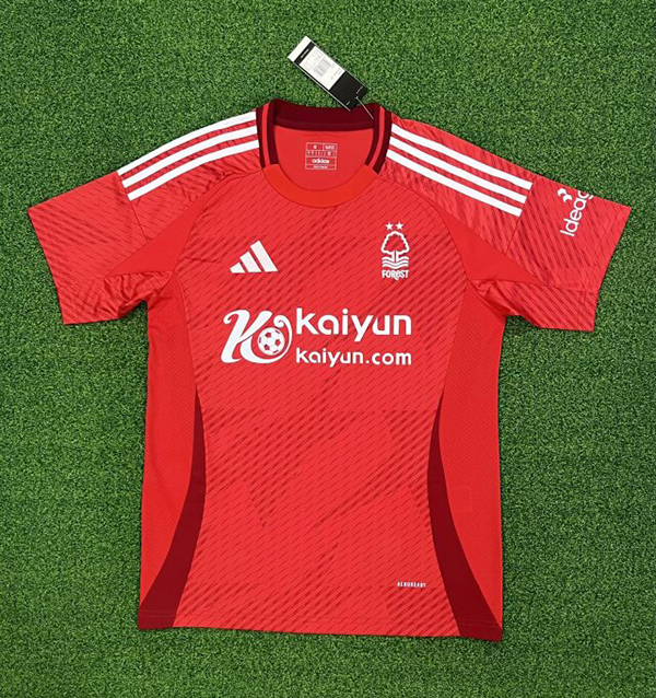 24-25 Season Nottingham Forest Home Red Color Football Jersey