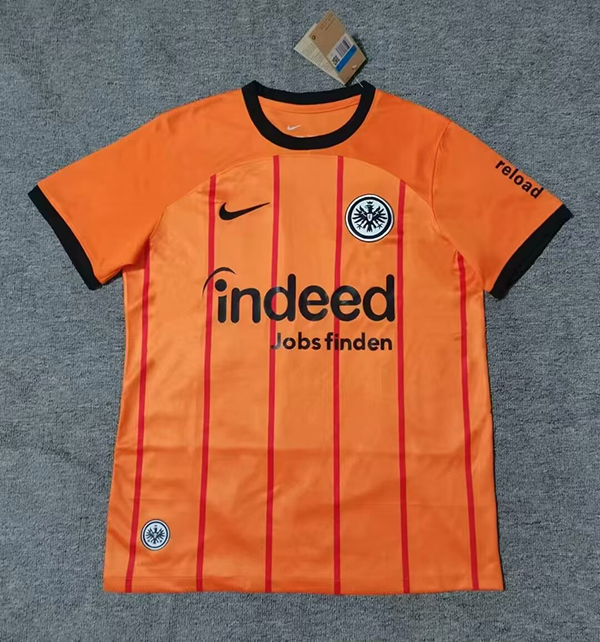 24-25 Season Frankfurt Third Orange Color Football Jersey